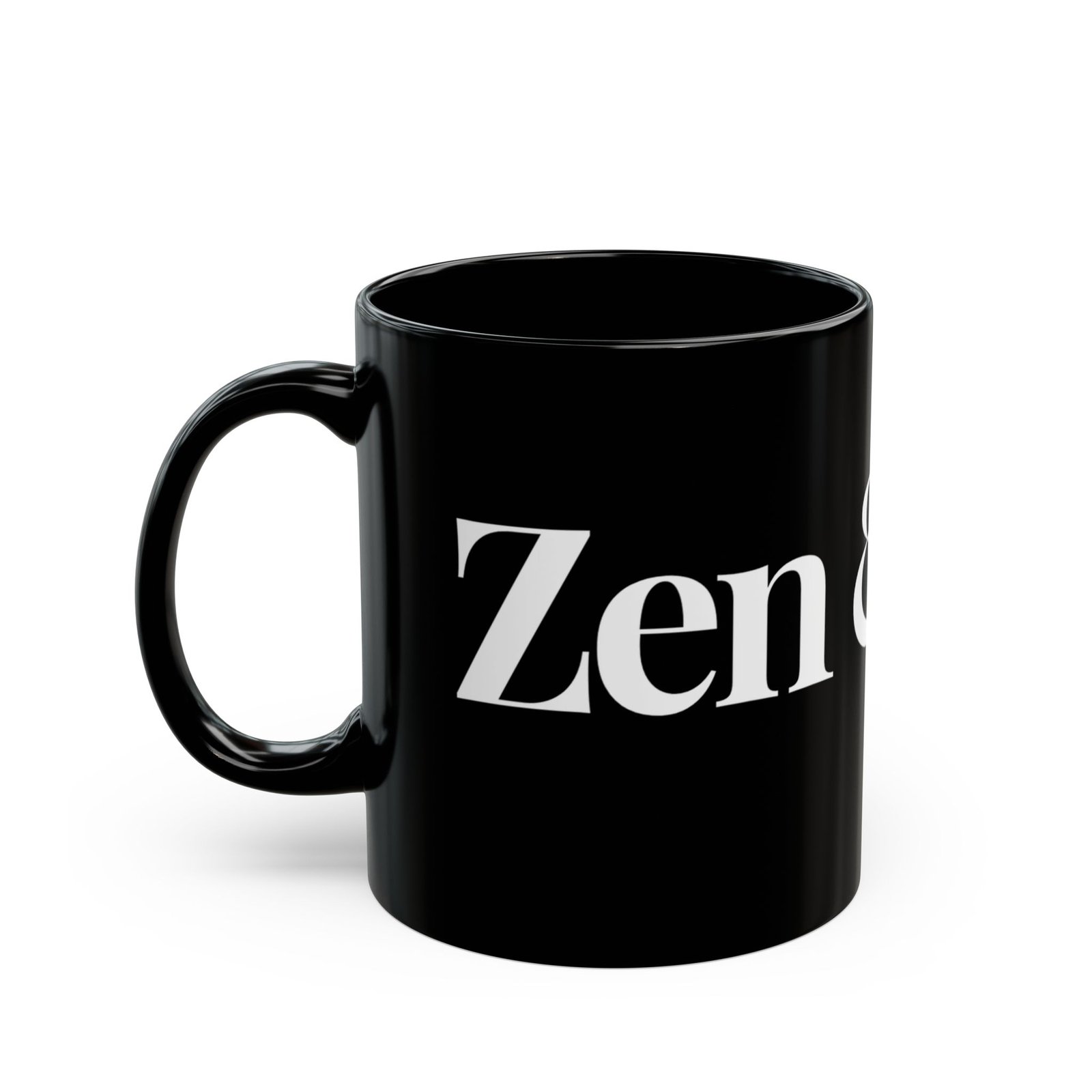 Zen & Bae Life Mug – Black Coffee Mug (11oz) - Image 4
