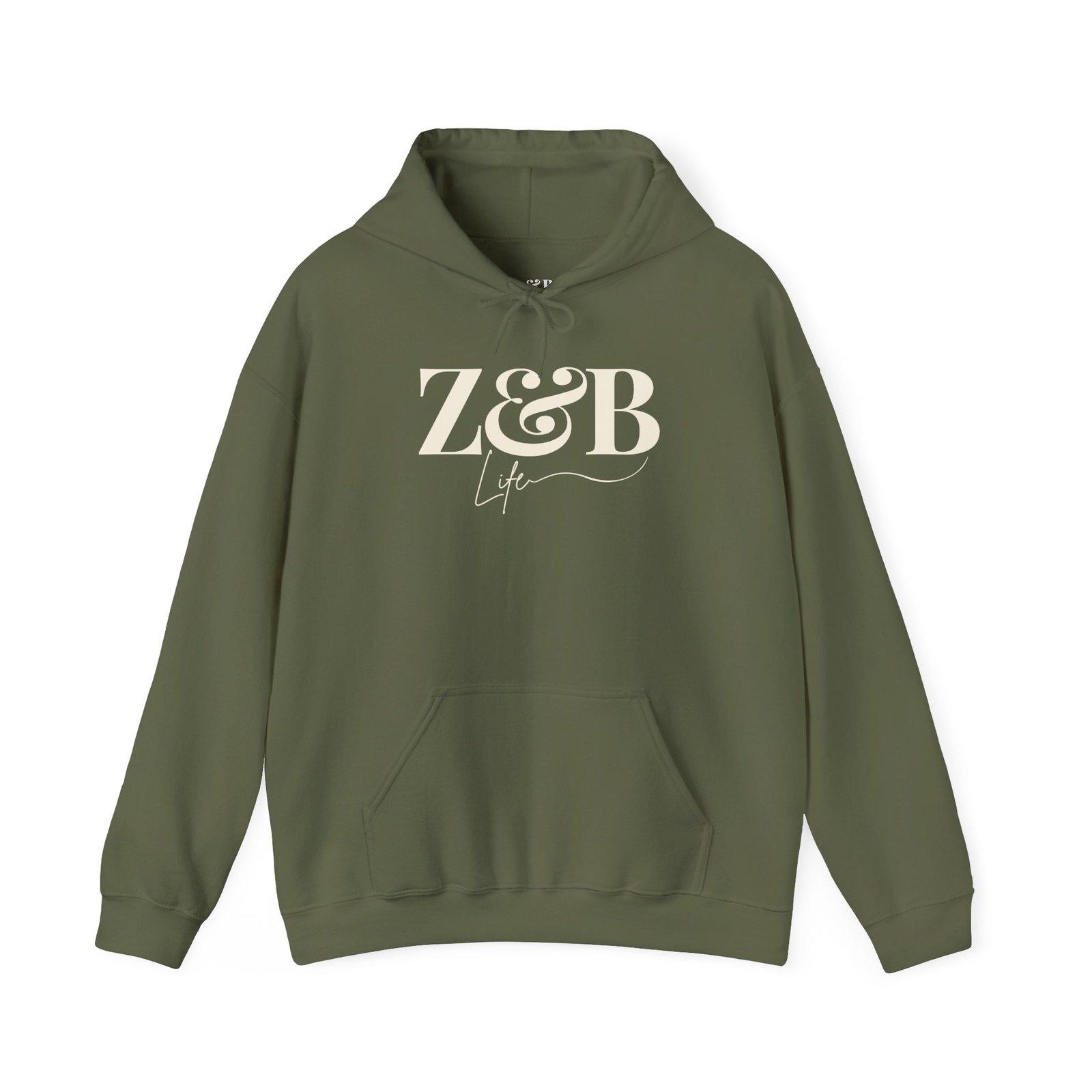 Z&B Life Hoodie – Unisex Logo Hoodie - Image 9