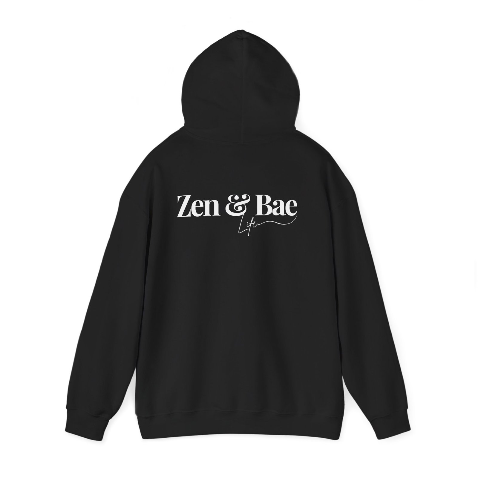 Z&B Life Hoodie – Unisex Logo Hoodie - Image 4
