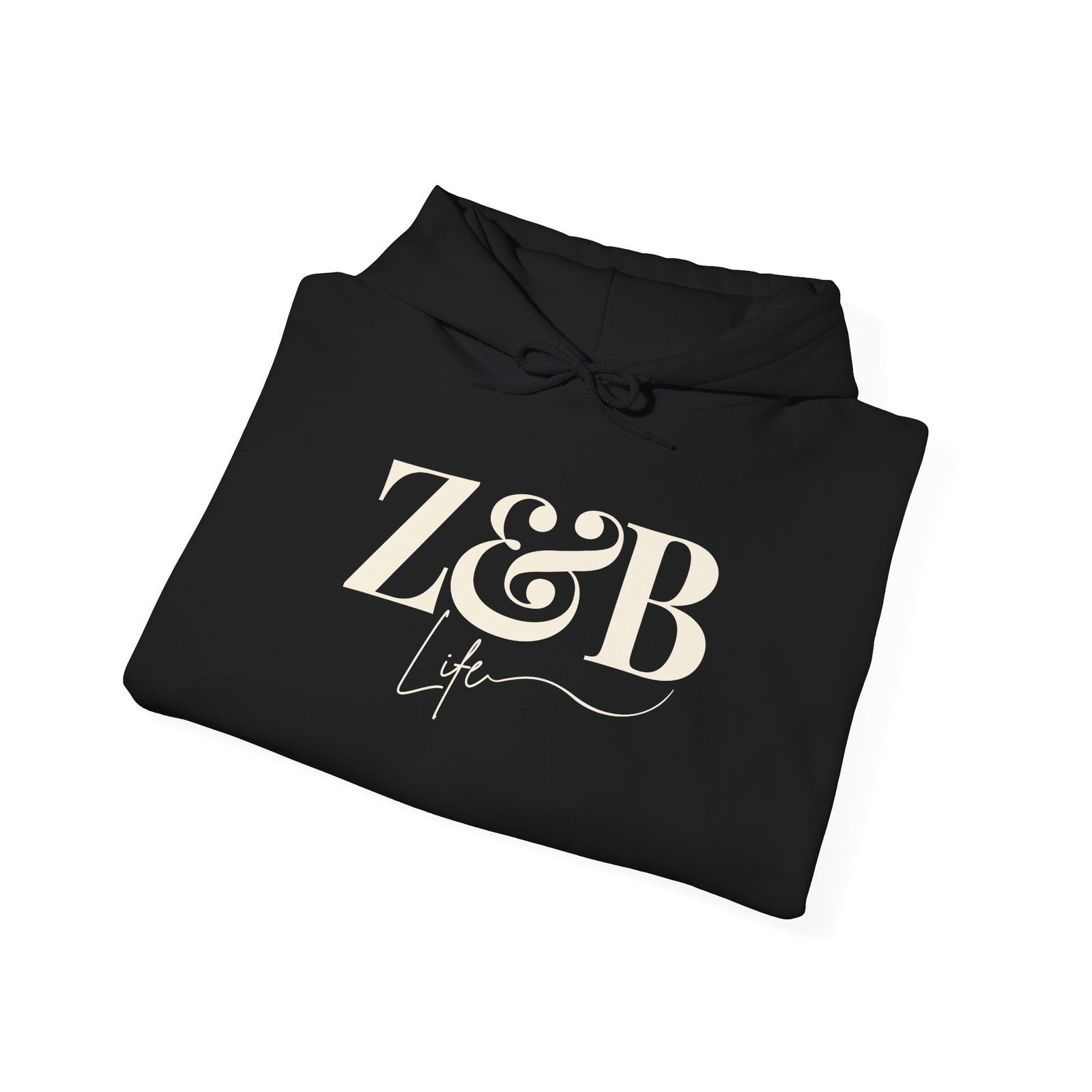 Z&B Life Hoodie – Unisex Logo Hoodie - Image 2