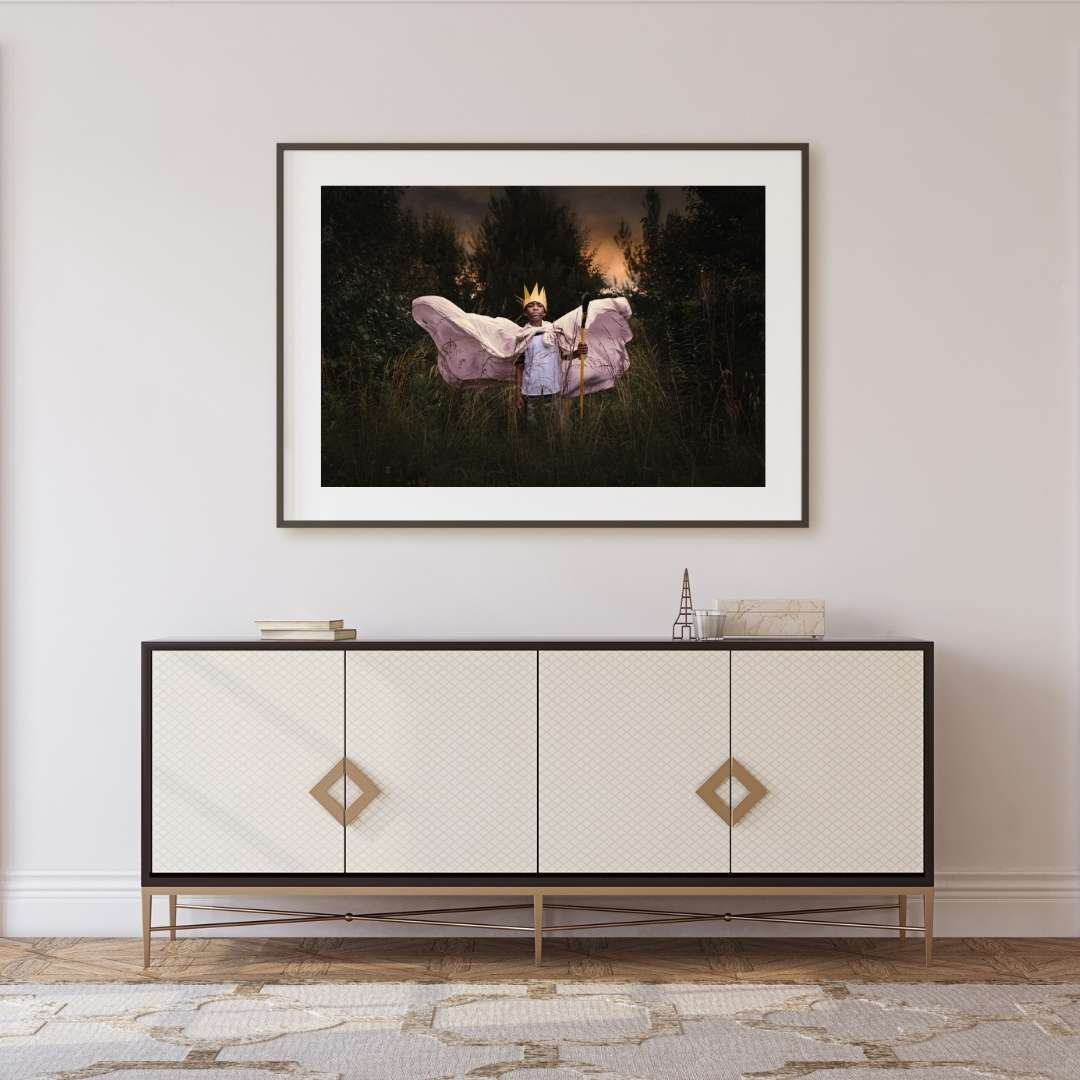 Boy King Fine Art Print – Limited Edition (31cm x 41cm, 12.1″ x 16.0″)(Print Only, No Frame)