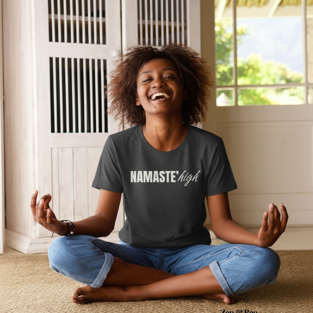 Namaste High T-Shirt – Unisex Graphic Tee