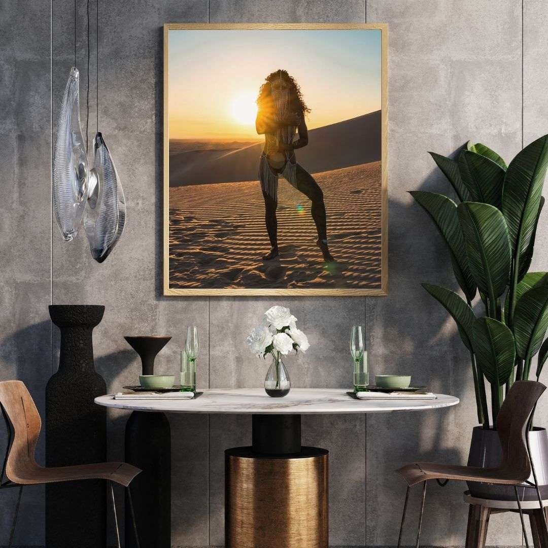 Shawna Crenshaw Sunset Photography Print Dune Light Limited Edition | PRINT ONLY (28cm x 35cm, 11.0″ x 13.8″)